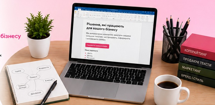 Текст для послуги після