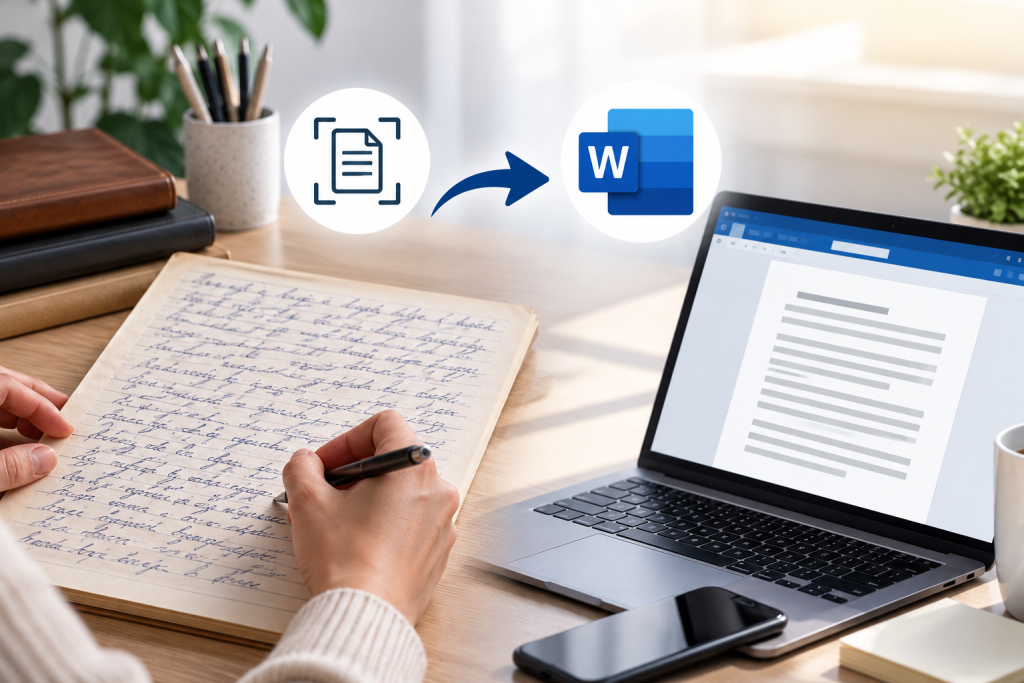 Як перевести рукописний текст у Word: способи, ціна та професійне оцифрування