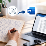Як перевести рукописний текст у Word: способи, ціна та професійне оцифрування