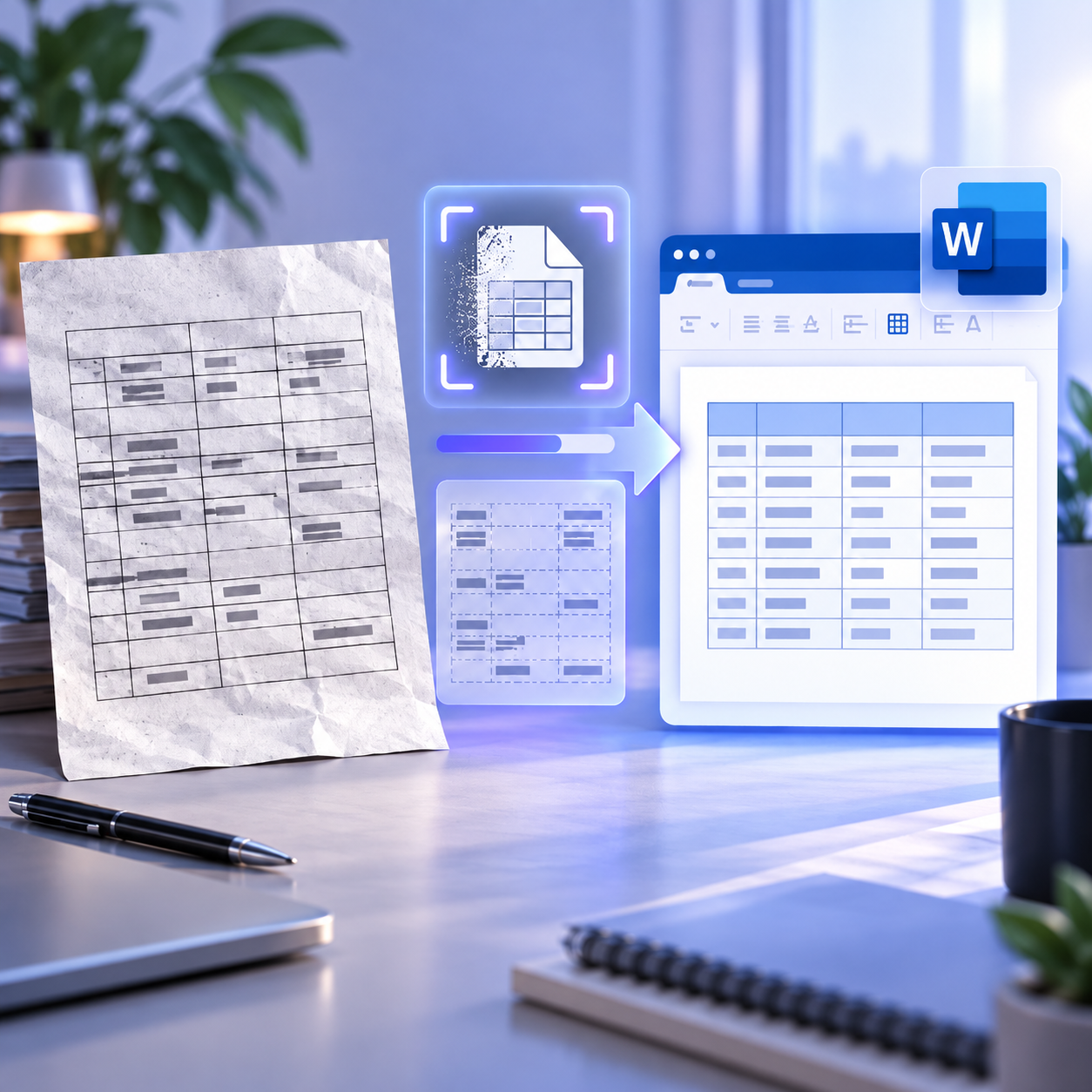 Чому OCR неправильно розпізнає таблиці та як перенести їх у Word без втрати структури
