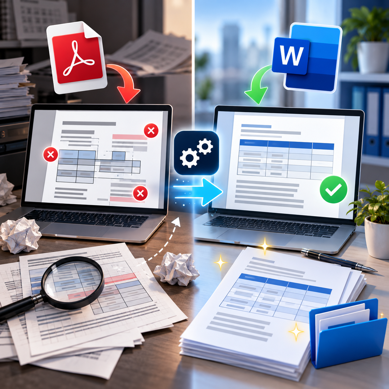 Чому після конвертації PDF у Word зникає форматування і як його відновити